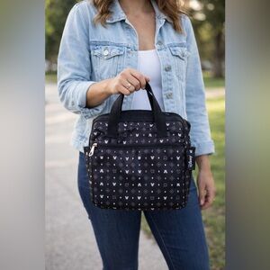 Disney Mickey Mouse Black Insulated Lunch Tote Bag Oniva Picnic Time